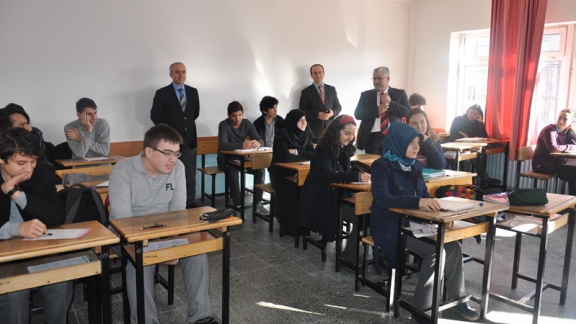 Milli Eğitim Müdürümüz Süleyman Demirel Fen Lisesi’ni Ziyaret Etti.