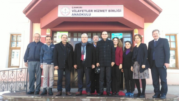 İl Milli Eğitim Müdürümüz Vilayetler Hizmet Birliği Anaokulu Ziyaret Etti