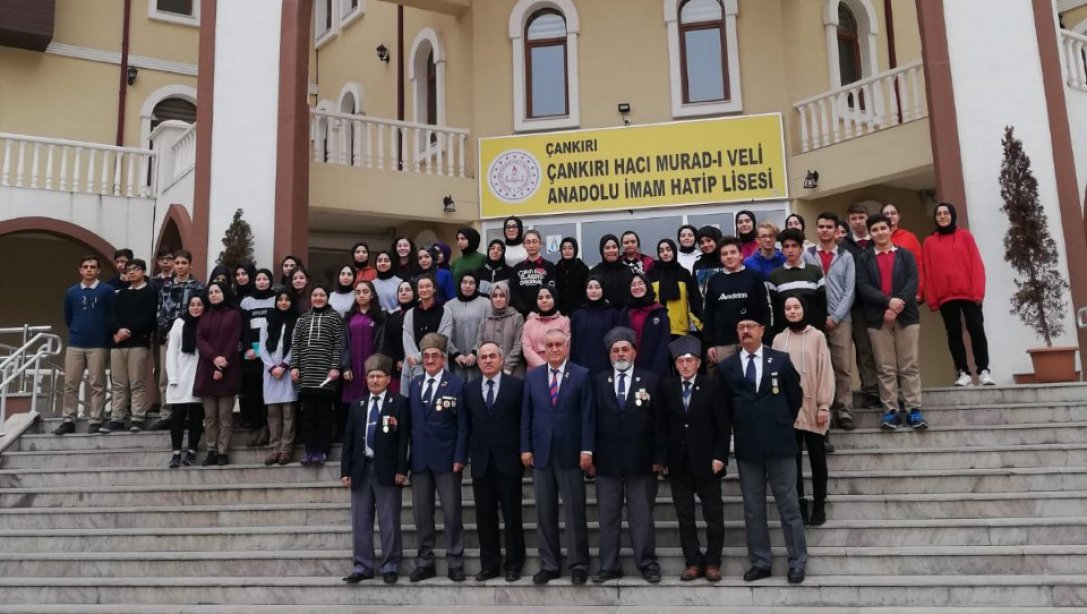 Hacı Murad-ı Veli İmam Hatip Lisesi Gazilerimizi Ağırladı