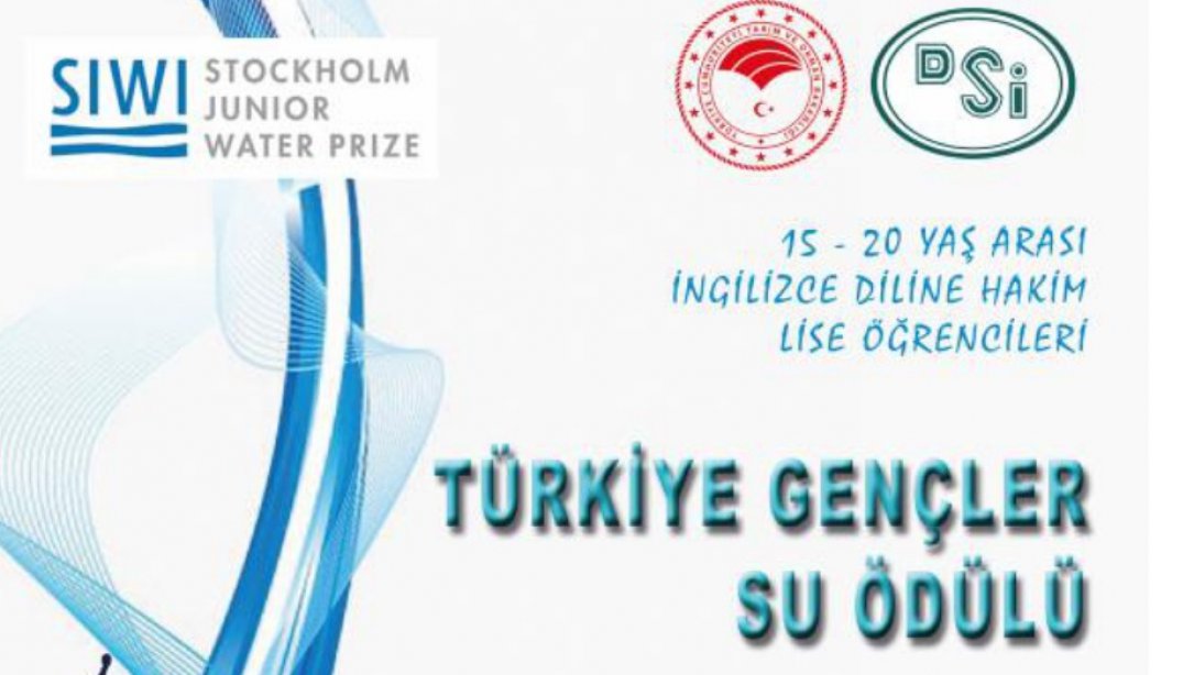 Türkiye Gençler Su Ödülü Yarışması Başvuruları