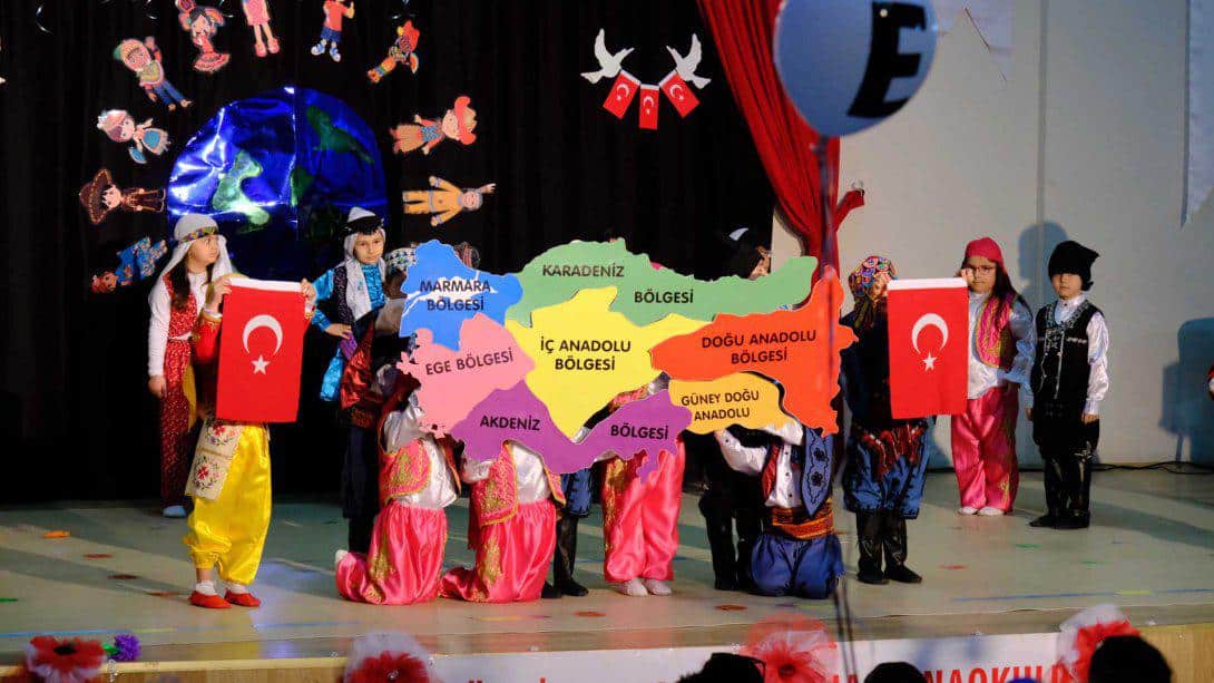 Hüsniye Ahmet AKPINAR Anaokulu 23 Nisan'ı Kutladı