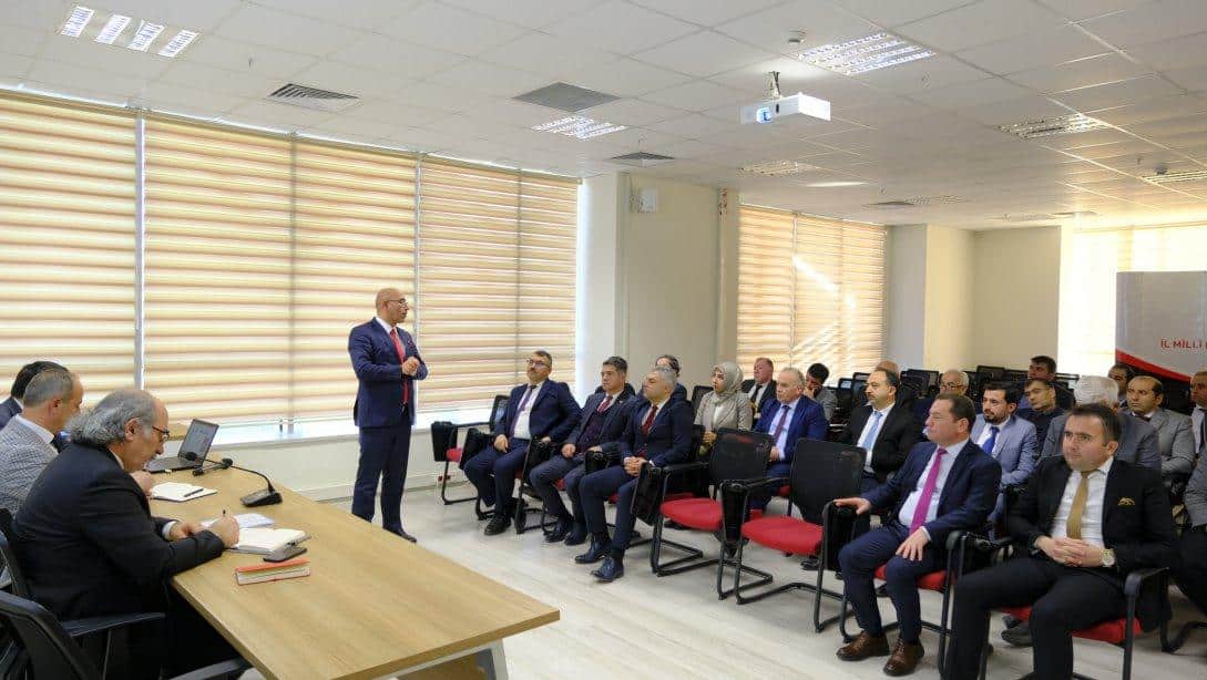 Genel Müdür Mehmet Nezir GÜL İlde Değerlendirme Toplantısı Yaptı
