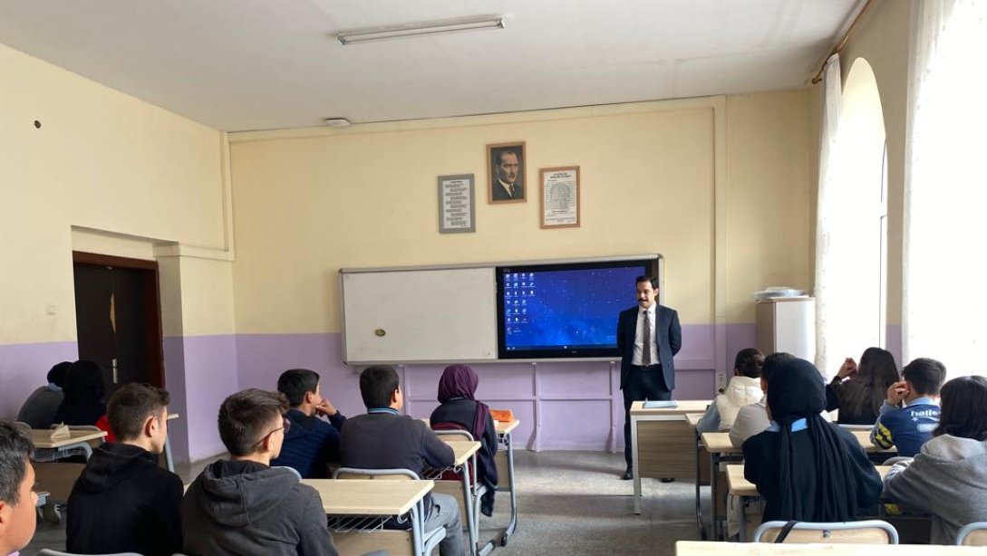 Şabanözü Şehit Serhat Önder İHO Hayat Dersleri Projesi Etkinliği Gerçekleştirdi