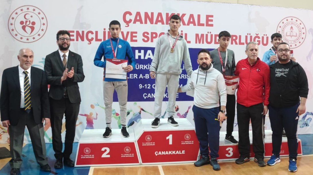 Meslek Lisesi Öğrencimiz Türkiye Şampiyonu