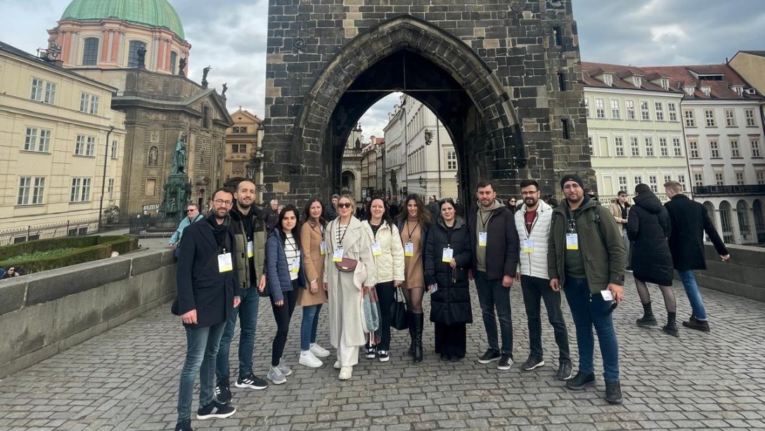 Çankırılı Öğretmenler, Prag'da Uzaktan Eğitimde Küresel Deneyim Kazandı