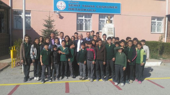 İl Milli Eğitim Müdürümüz Şehit Yahya Coşkuner Ortaokulunu Ziyaret Etti
