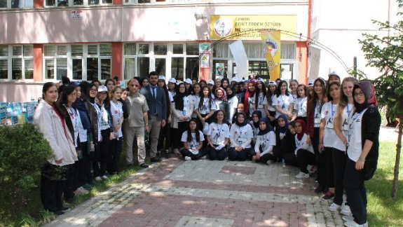 Şehit Erdem Öztürk Mesleki ve Teknik Anadolu Lisesi TÜBİTAK Sergisi Açıldı
