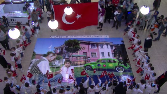 Vilayetler Hizmet Birliği Anaokulu 29 Ekim Cumhuriyet Bayramını Çoşkuyla Kutladı