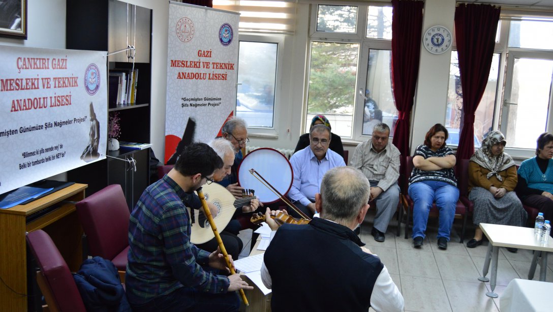 Toplum Ruh Sağlığı Merkezinde Musiki Dinletisi Yapıldı