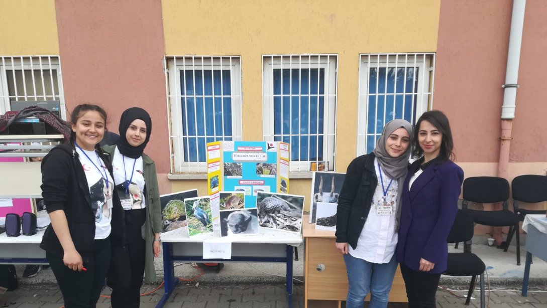 Eldivan Çok Programlı Anadolu Lisesi TÜBİTAK 4006 Bilim Fuarı Gerçekleştirildi