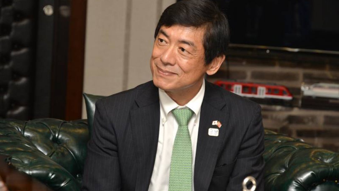 Japonya Büyükelçisi Akio Miyajima'dan TOBB Fen Lisesi'ne Ziyaret