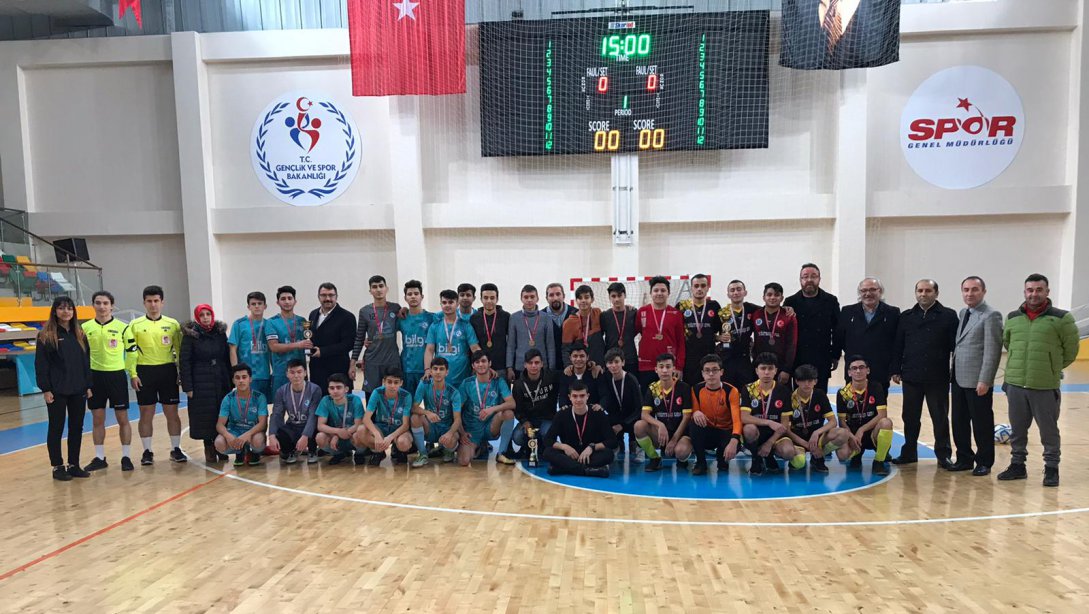 Gençler Futsal İl Birinciliği Müsabakaları Sonuçlandı