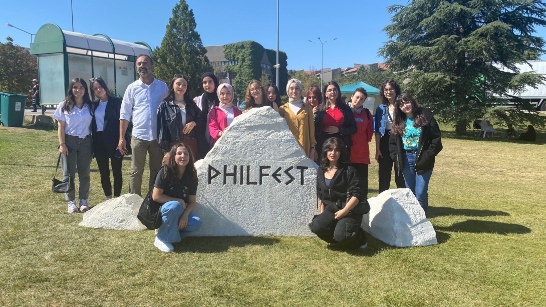 Sosyal Bilimler Lisesi Bilkent Philfest'23 Felsefe Şenliğinde 