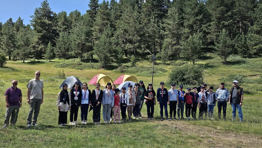 Atatürk Ortaokulu İzcilik Kulübü Yıl Sonu Kampında