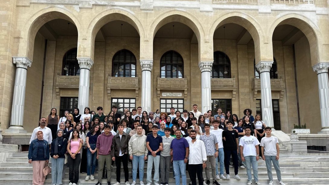 Nevzat Ayaz SBL Öğrencileri Ankara Üniversite Tanıtım Gezisinde