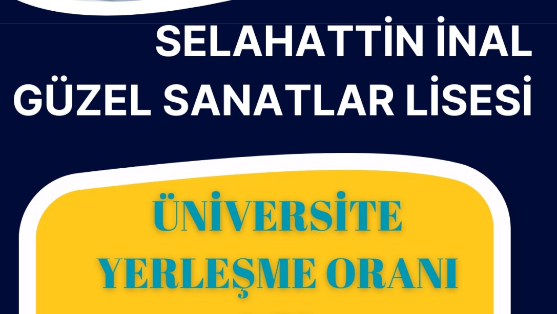 Selahattin İnal Güzel Sanatlar Lisesinden Büyük Başarı