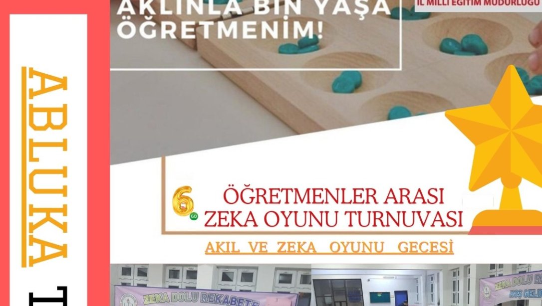 Öğretmenler Arası Zeka Oyunları Turnuvası Düzenleniyor