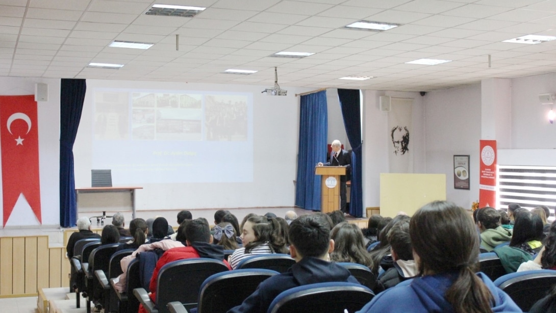 Prof. Dr. Aydın DALGIÇ Çankırı Lisesi Öğrencileri ile Buluştu